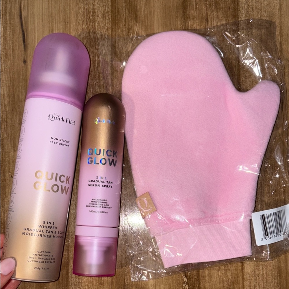 The Quick Flick Tan Set w/mit